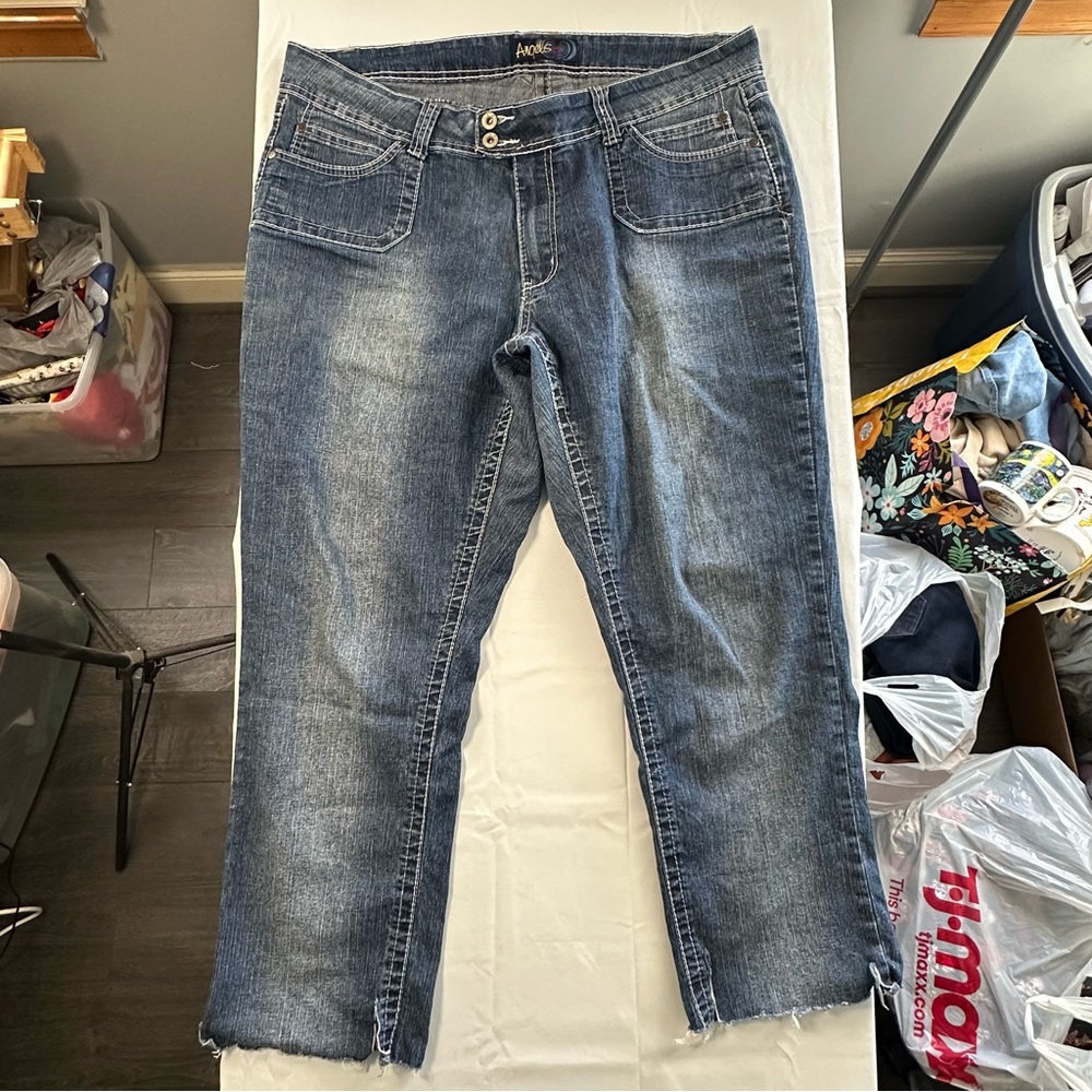Angels women’s  Denim Straight Jeans